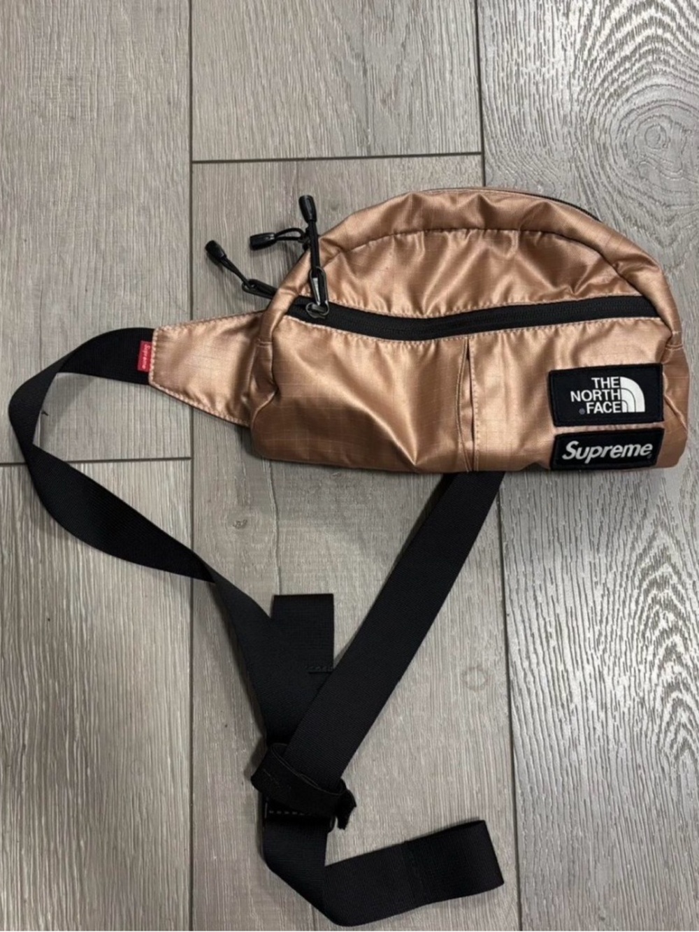 The North Face Metallic Copper Interior Label Patch